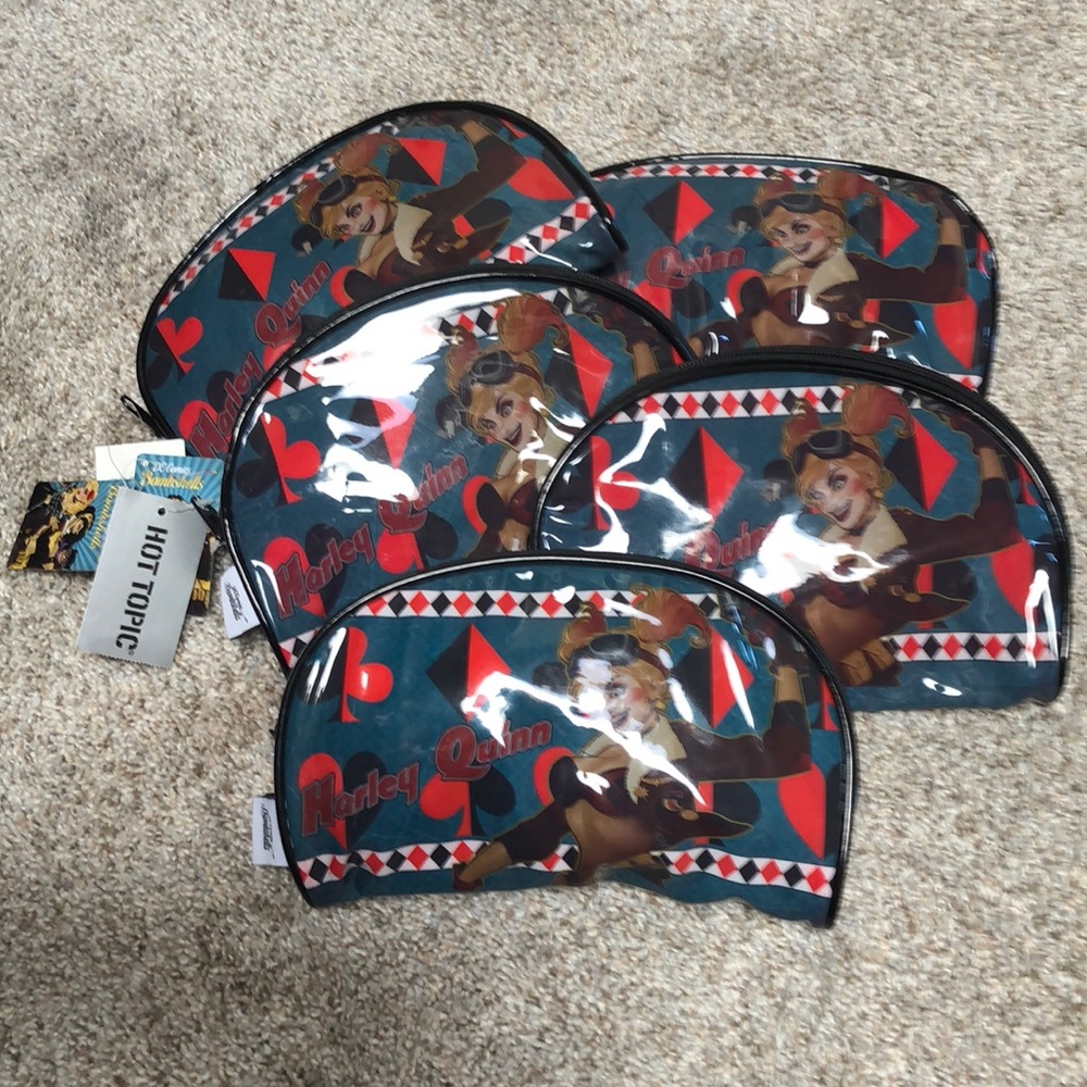 Harley Quinn cosmetic bag